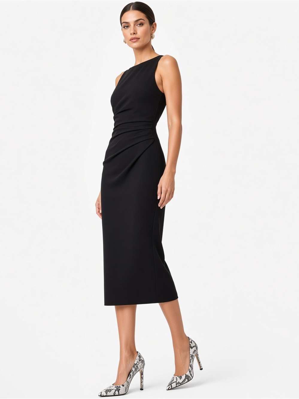 👠 MICHAEL MICHAEL KORS Amara Leather Pump | Aluminum | 7.5 | NWT 🏷️